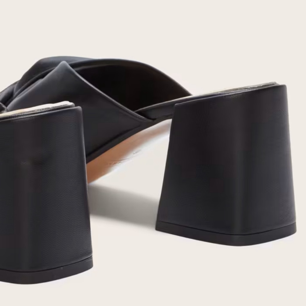 SOLD Everlane The Day Twist Heel Black - Picture 6 of 6